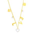 Colar em Ouro 18K LOVE - AU6048