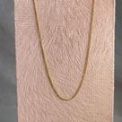Colar Em Ouro Amarelo 18k Peso: 2,08gr