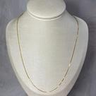 Colar Em Ouro Amarelo 18k Peso: 2,08gr