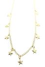 Colar Estrelas Folheado a Ouro 18K