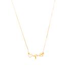 Colar Feminino Banhado a Ouro 18K Semijoia Pingente Pet Pata e Batimento Coração 50 cm Ciela Colar Feminino Banhado a Ouro 18K Semijoia Pingente Pet Pata e Batimento Coração 50 cm Ciela