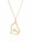 Colar Feminino Banhado Ouro 18K Coração de Mãe Presente Semijoia