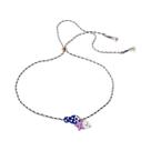 Colar Feminino Boêmio Multicolorido Com Pingente De Peixe Em Cerâmica, Gargantilha Ajustável Para