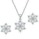 Colar Feminino Brilhante Corrente Aço Inox 45cm com Brincos Folheado Prata