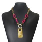 Colar Feminino Choker Corrente Moda Blogueira Várias Cores - colar 0030 Colar Feminino Choker Corrente Moda Blogueira Várias Cores - colar 0030