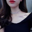 Colar Feminino Choker Gargantilha Pingente Flechas Cruzadas Colar Feminino Choker Gargantilha Pingente Flechas Cruzadas
