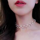 Colar Feminino Choker Gargantilha Pingente Flechas Cruzadas - Colar Feminino Choker Gargantilha Pingente Flechas Cruzadas -