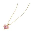 Colar Feminino com Pingente de Tulipa - Zircônia Cúbica Brilhante