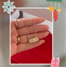 colar feminino com placa com nome love