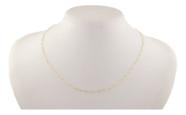 Colar Feminino Coração 50 Cm 3 Mm Ouro 18k 750. Certificado