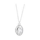 Colar Feminino De Aço Inoxidável À Prova d'Água Com Pingente Oval De Zircônia E Porta-Retrato - Joia Colar Feminino De Aço Inoxidável À Prova d'Água Com Pingente Oval De Zircônia E Porta-Retrato - Joia