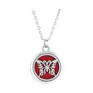 Colar Feminino De Aço Inoxidável Com Difusor De Óleo Essencial Árvore Da Vida, Pingente De Medalhão