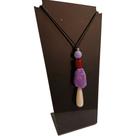 colar feminino de resina colar longo pêndulo feminino colar longo f