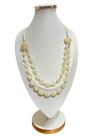 Colar Feminino Elegante Quadrado Fio Resina kit Brincos Luxo Colar Feminino Elegante Quadrado Fio Resina kit Brincos Luxo