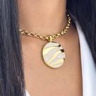 Colar Feminino medalha Orgânica