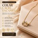 Colar Feminino Mickey Minnie Banhado á Ouro Corrente Carf Colar Feminino Mickey Minnie Banhado á Ouro Corrente Carf