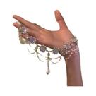 Colar Feminino Multicamadas Com Borlas, Estilo Retrô Francês, Imitação De Pedra Da Lua, Simples,