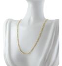 Colar Feminino Ouro 18k 750 Grumet 3x1 2.4 70 Cm Certificado