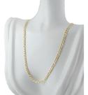 Colar Feminino Ouro 18k 750 Grumet 3x1 3.7 70 Cm Certificado