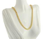 Colar Feminino Ouro 18k 750 Grumet Duplo 3.5 Cordão 70 Cm A Amarelo