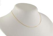 Colar Feminino Ouro 18k Corrente Veneziana 0.8 45 Cm Cordão Colar Feminino Ouro 18k Corrente Veneziana 0.8 45 Cm Cordão