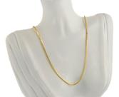 Colar Feminino Ouro 18k Corrente Veneziana 1.2 70 Cm Cordão Amarelo