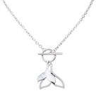 Colar Feminino Pingente Calda De Sereia Banhado A Ouro 18k