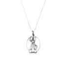 Colar Feminino Pingente Iansa em Prata 925