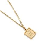 Colar Feminino Retrato Doralice Corrente Banhada A Ouro 18k