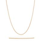 Colar Feminino Rommanel Com Elo Português Banhado A Ouro 18k