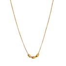 Colar Feminino Tríade Banhado a Ouro 18k 45 cm Semijoia Ciela Colar Feminino Tríade Banhado a Ouro 18k 45 cm Semijoia Ciela