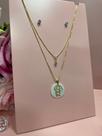 colar filho folheado a ouro 18k