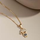 Colar Filhos Pingente Menino, Semijoia, Ouro 18K
