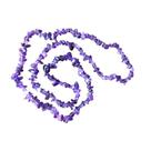 Colar Fio Cascalho Pedra Ametista - Espiritualidade