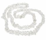 Colar Fio Cascalho Pedra Natural Cristal