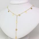 Colar Fio Pendente Medalhas - e Colar Fio Pendente Medalhas - e