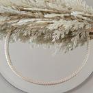Colar Fita Chocker M Banhado Prata