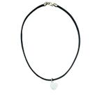 Colar Gargantilha Choker Adulto Ref:41285 Cor:Preto/Coração Colar Gargantilha Choker Adulto Ref:41285 Cor:Preto/Coração