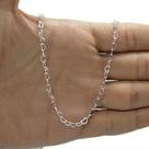Colar Gargantilha Choker Elo Coração Banhada Prata 925 Legítima Colar Gargantilha Choker Elo Coração Banhada Prata 925 Legítima