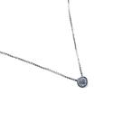 Colar Gargantilha com Mini Ponto de Luz de Zircônia em Prata 925 Colar Gargantilha com Mini Ponto de Luz de Zircônia em Prata 925