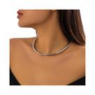 Colar Gargantilha Dourado - Corrente de Metal para Mulheres