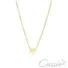 Colar Gargantilha Estrela Pequena Banhado a Ouro