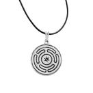 Colar Gargantilha Hécate Strophalos 22mm Cordão Fino - Prateado Colar Gargantilha Hécate Strophalos 22mm Cordão Fino - Prateado