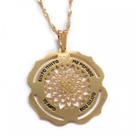 Colar Gargantilha Hoponopono 2,5cm - Dourado Colar Gargantilha Hoponopono 2,5cm - Dourado