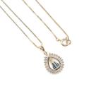 Colar Gargantilha Nossa Senhora Aparecida 1,7cm - Gota