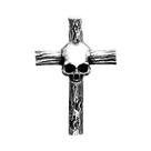 Colar Gótico Masculino com Pingente de Caveira em Aço Inoxidável - Estilo Punk