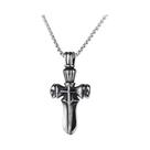 Colar Gótico Masculino com Pingente de Caveira em Aço Inoxidável - Estilo Punk
