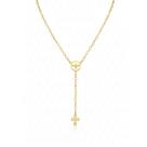 Colar Gravatinha - Banhado em Ouro 18k