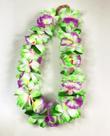 Colar Havaiano Tecido Flores.