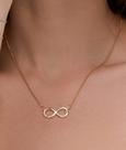 Colar Infinito Dourado Colar Infinito Dourado